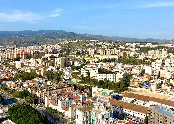 Urban Sky Views Over Malaga